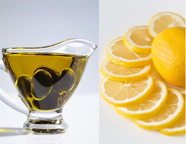 Sağlıklı saçlar için limon zeytinyağı